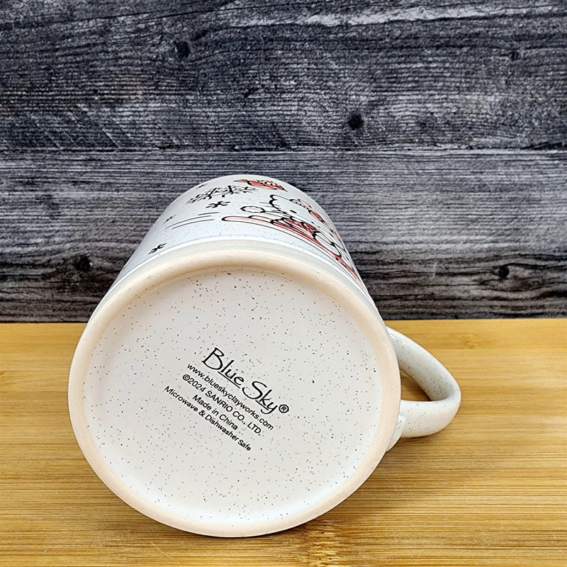 Load image into Gallery viewer, Hello Kitty Winter Sports Coffee Mug Set Blue Sky Ceramic Holiday Tea Cup 21oz
