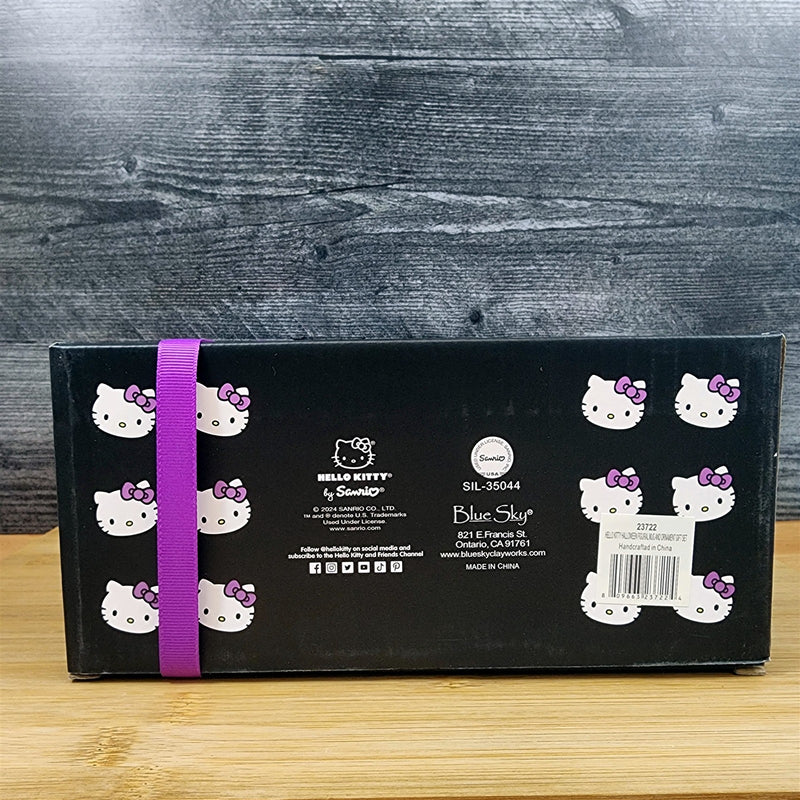 Load image into Gallery viewer, Hello Kitty Halloween Mug & Witch Figurine Ceramic White Coffee Tea Cup Blue Sky