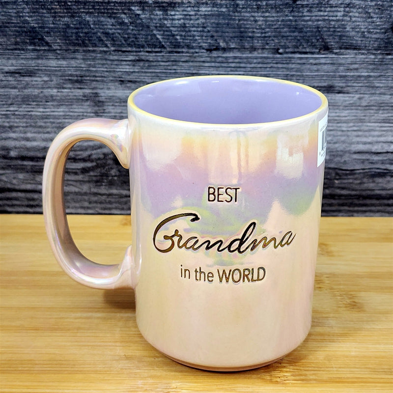 Load image into Gallery viewer, Best Grandma Coffee Mug Ceramic Luster Glazed Tea Cup Mother by Blue Sky