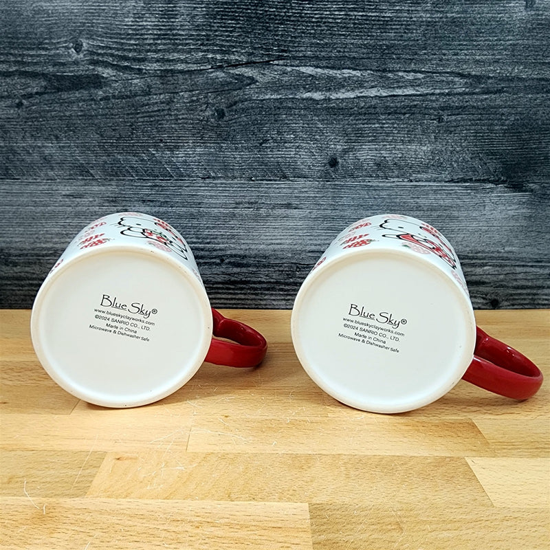 Load image into Gallery viewer, Hello Kitty Strawberry Theme Coffee Mug Set Ceramic Tea Cup 21oz by Blue Sky
