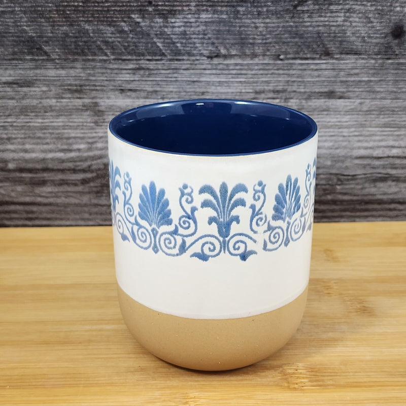 Load image into Gallery viewer, Tuscan Vineyard Grapevine Mug Ceramic Coffee Cup Rustic Blue Sky 17oz
