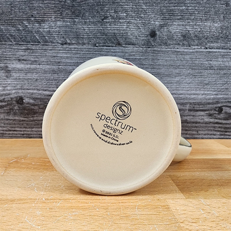 Load image into Gallery viewer, Buffalo Check Snowman Holiday 16 oz Mug and Ornament Set Ceramic Blue Sky