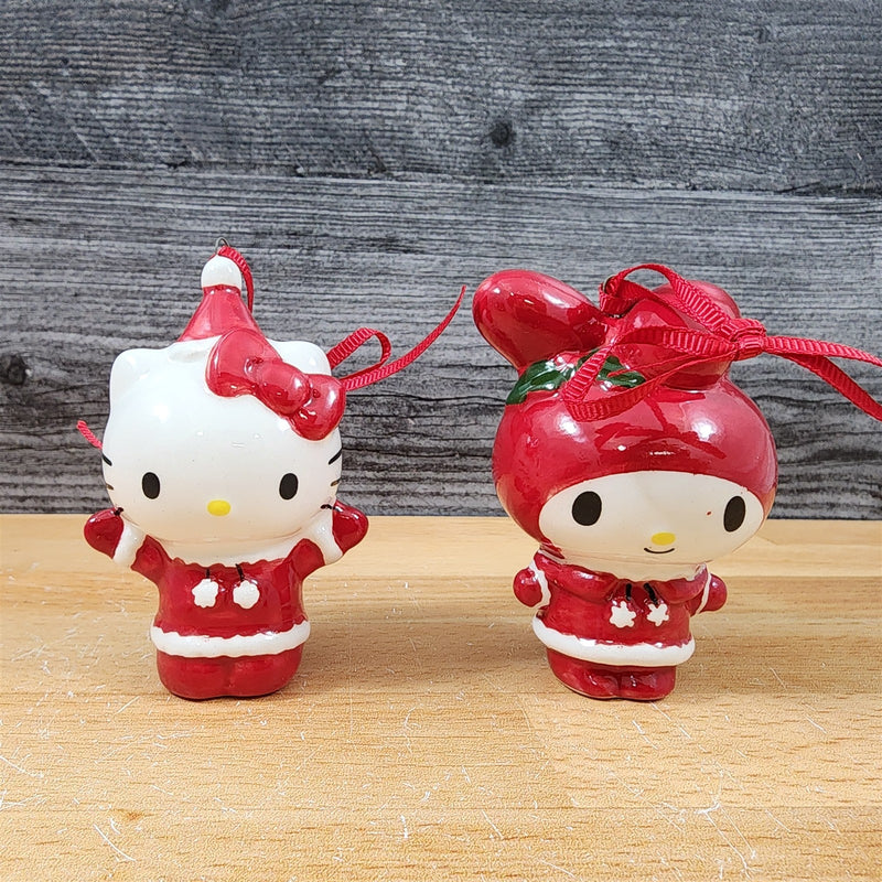 Load image into Gallery viewer, Hello Kitty and Friends Figurine Ornament Set with Gift Box Ceramic Blue Sky