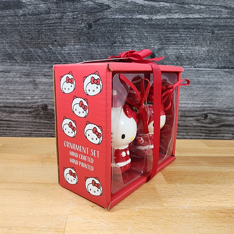 Load image into Gallery viewer, Hello Kitty and Friends Figurine Ornament Set with Gift Box Ceramic Blue Sky