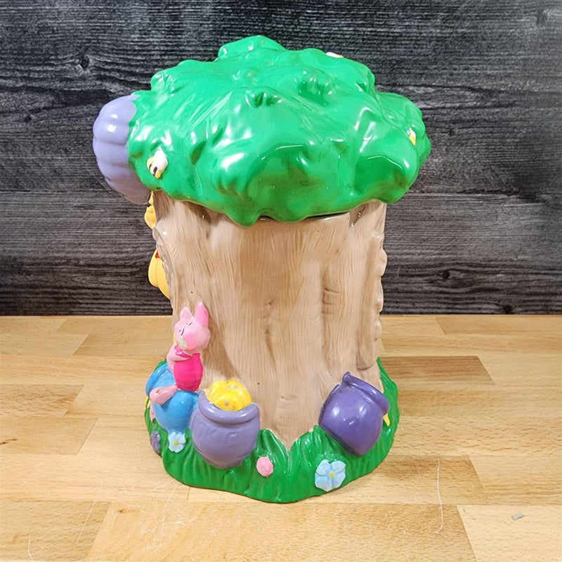Load image into Gallery viewer, Disney Winnie the Pooh and Piglet Hunny Tree Cookie Jar Houston Harvest Gift Co