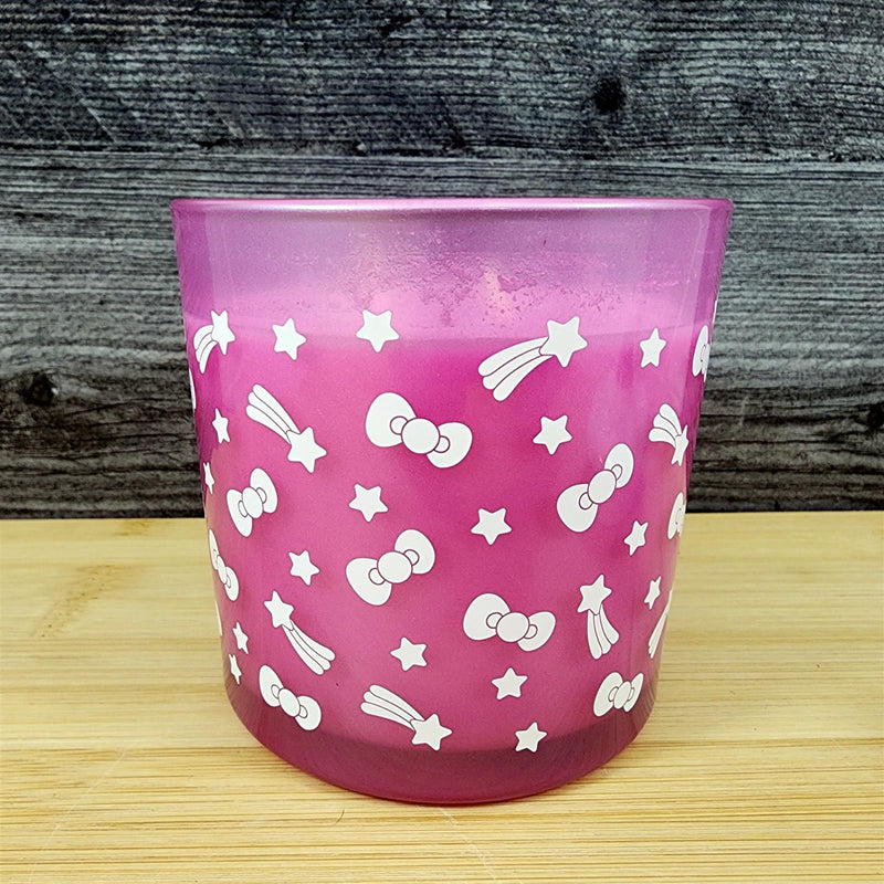 Load image into Gallery viewer, Hello Kitty Lidded Glass Candle Cotton Candy Fluff Fragrance by Blue Sky