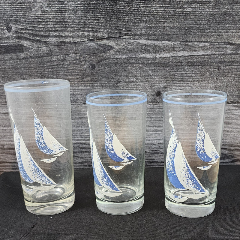 Load image into Gallery viewer, Noritake Running Free Set of 3 Tumblers Japan 12oz and 14oz