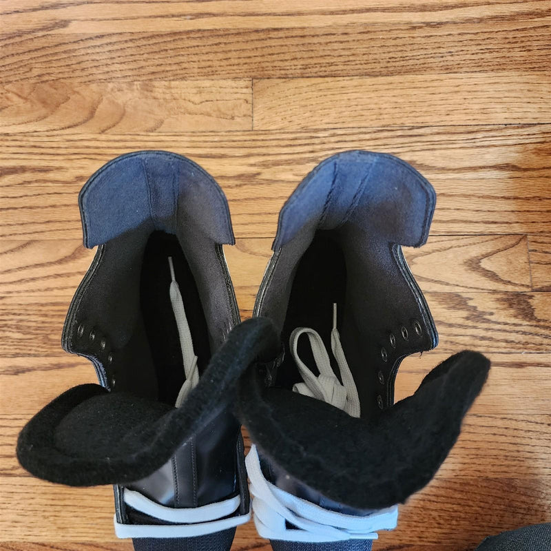 Load image into Gallery viewer, Bauer TUUK Ice Hockey Skates Supreme 75 Adult Black Stainless Steel Size Men 7