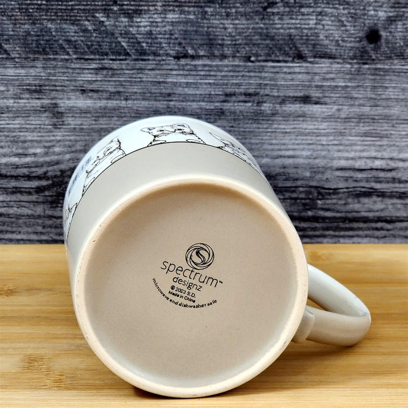 Load image into Gallery viewer, Kitty Cat Faces Coffee Mug Tea Cup Embossed Ceramic Embossed by Blue Sky 21oz