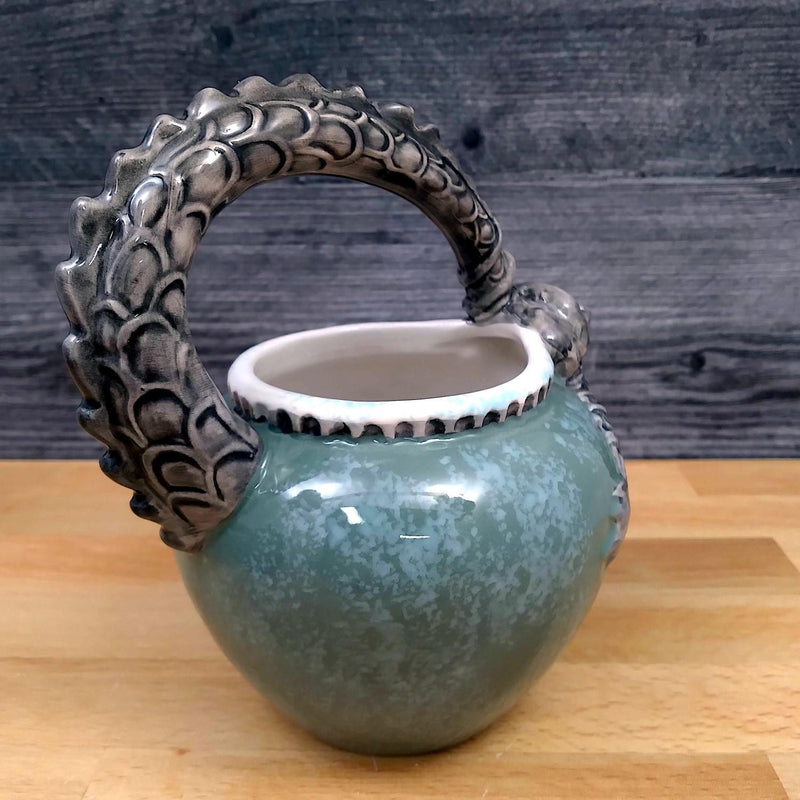 Load image into Gallery viewer, Green Dragon Creamer Ceramic Decorative by Blue Sky Goldminc