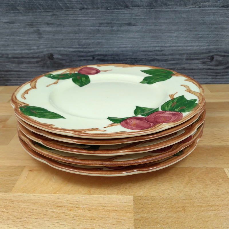 Load image into Gallery viewer, Franciscan Apple Set of 5 Bread Butter or Salad Plate 8” USA Mark