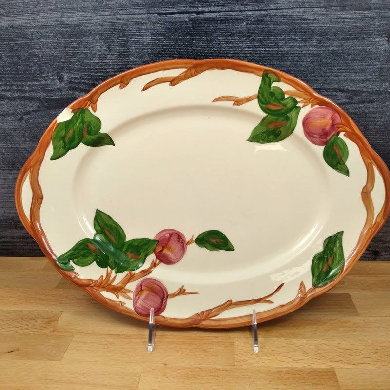 Load image into Gallery viewer, Franciscan Apple Serving Platter Oval 14 Inch (36cm) USA Mark Earthenware
