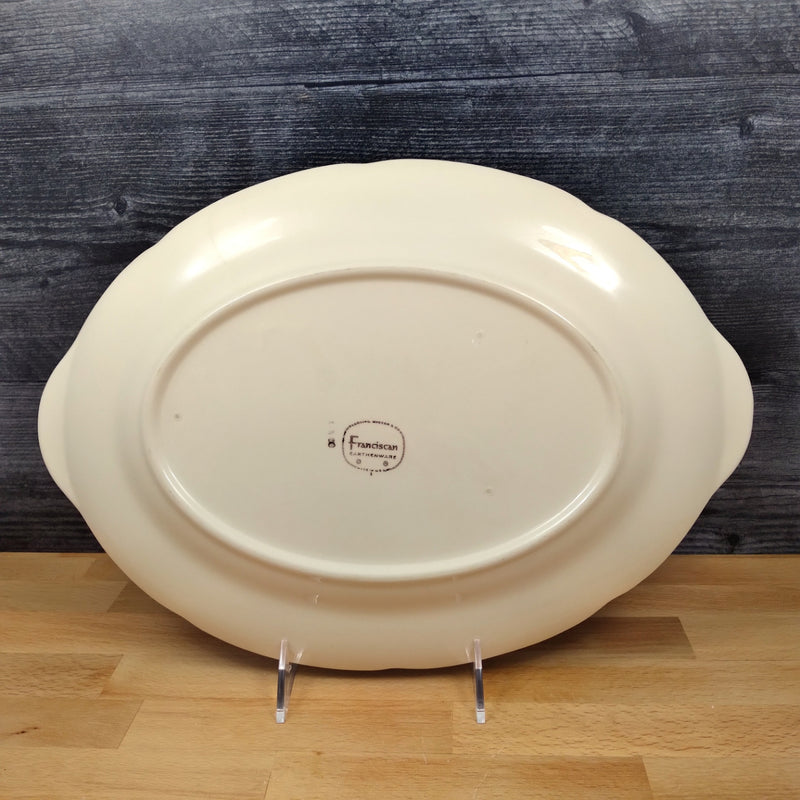 Load image into Gallery viewer, Franciscan Apple Serving Platter Oval 14 Inch (36cm) USA Mark Earthenware