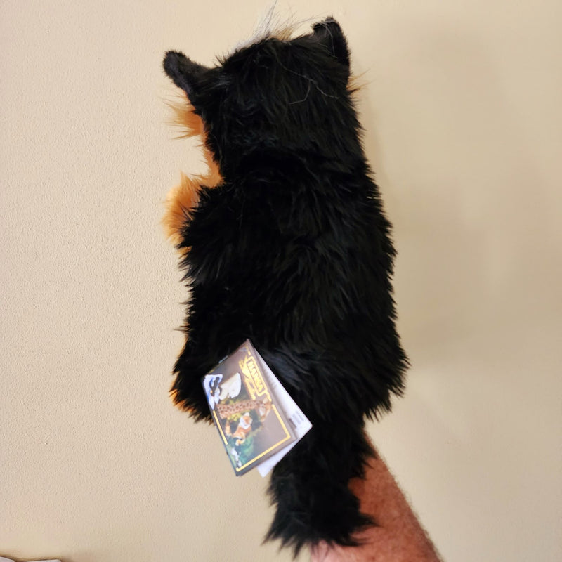 Load image into Gallery viewer, Yorkie Terrier Dog Hand Puppet Full Body by Hansa Real Look Plush Learning Toy