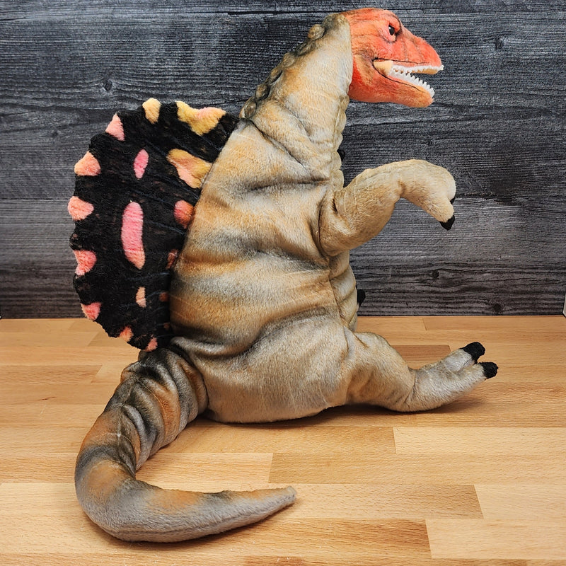 Load image into Gallery viewer, Spinosaurus Dinosaur Hand Puppet Hansa True to Life Look Plush Learning Toys