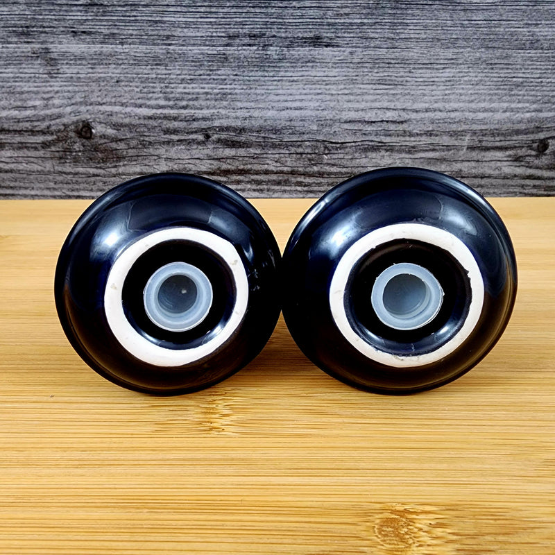 Load image into Gallery viewer, Wisteria Salt Pepper Set Ceramic Collectible Floral Purple by Blue Sky