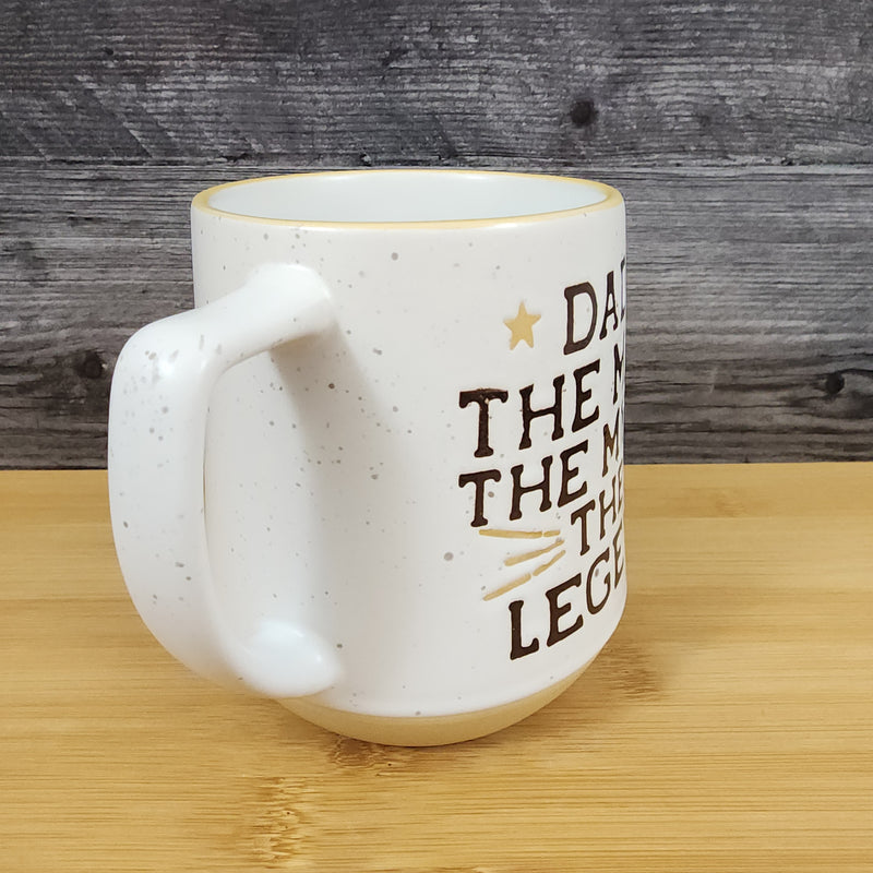 Load image into Gallery viewer, Dad Inspirational Father Coffee Mug Embossed Ceramic Tea Cup Blue Sky 18oz