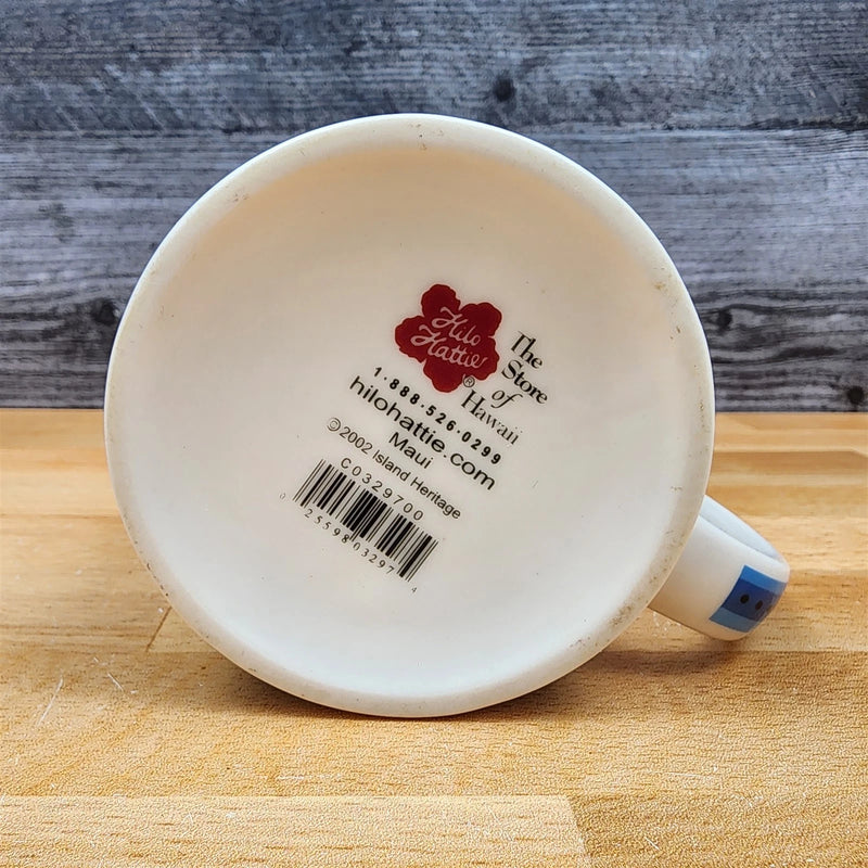Load image into Gallery viewer, 2 Hawaii Mug Whale Coffee Cup Hilo Hattie The Island Heritage Store Maui 12oz