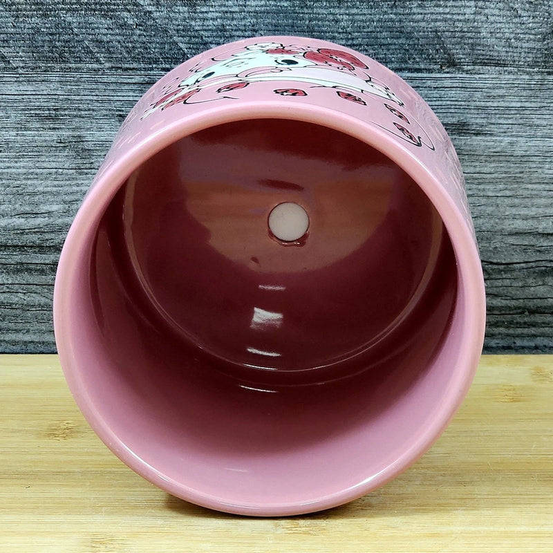Load image into Gallery viewer, Strawberry Shortcake Planter Ceramic Utensil Holder Succulent Pot Blue Sky 5in