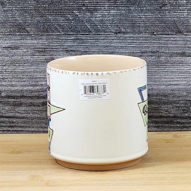 Load image into Gallery viewer, Dad Inspirational Mug Ceramic Embossed Coffee Cup Blue Sky Father's Day Beige