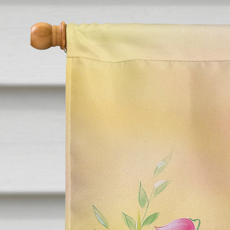 Load image into Gallery viewer, Easter Chicks and Eggs Flag Canvas House Size