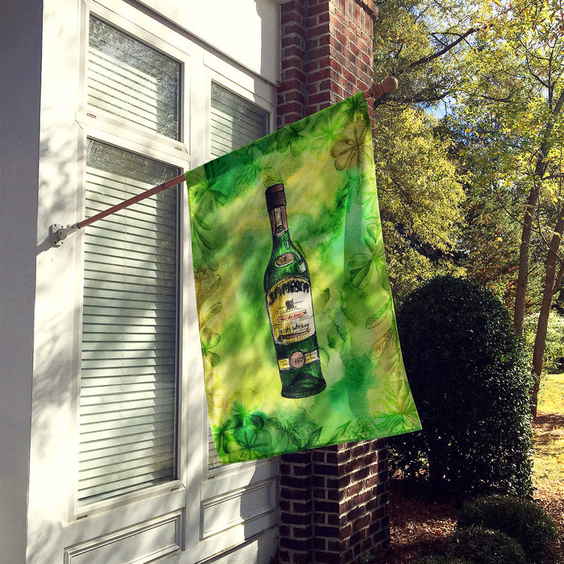 Load image into Gallery viewer, Irish Whiskey Bottle Flag Canvas House Size