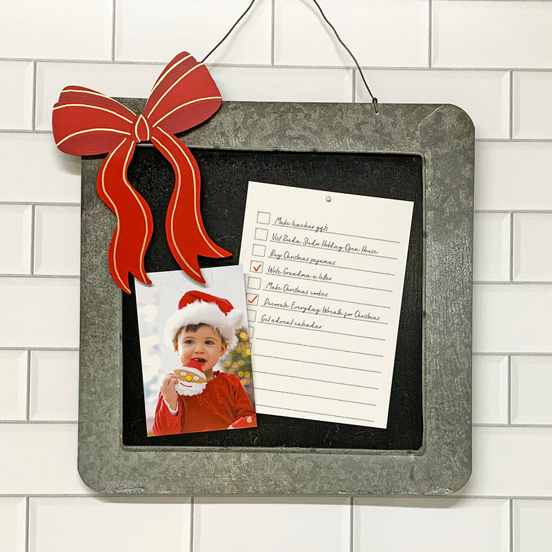 Load image into Gallery viewer, Chalkboard Memo Board - Farmhouse Finish by Roeda