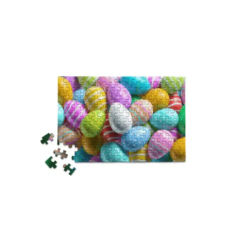 Load image into Gallery viewer, Colored Easter Eggs 150 Piece Mini Jigsaw Puzzle Micro Puzzles