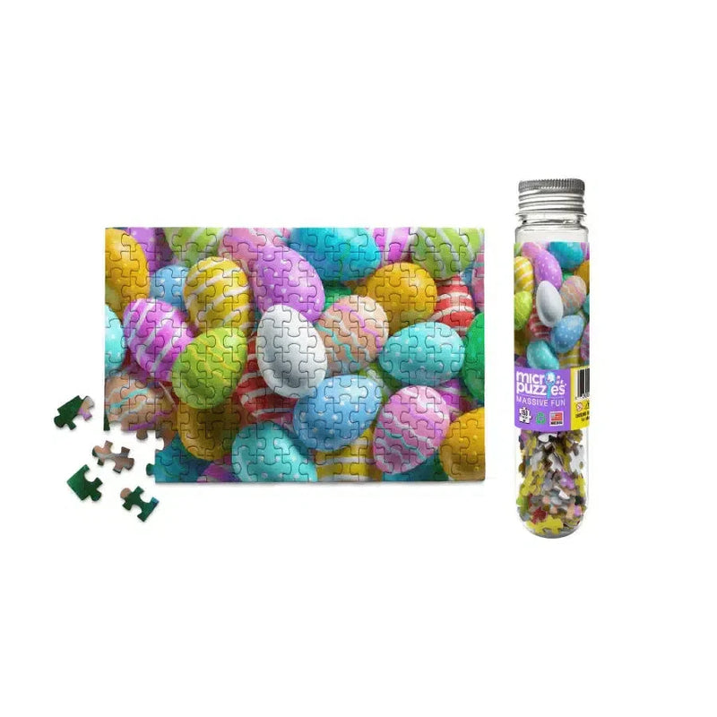 Load image into Gallery viewer, Colored Easter Eggs 150 Piece Mini Jigsaw Puzzle Micro Puzzles