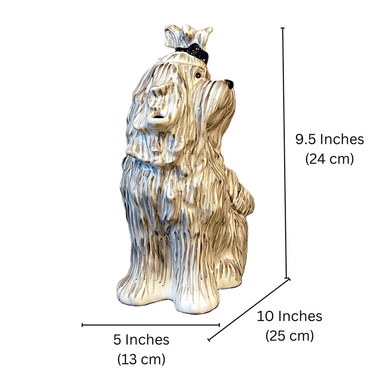 Load image into Gallery viewer, Shih Tzu Dog Teapot Collectible Animal Ceramics Tea Pot by Blue Sky Clayworks