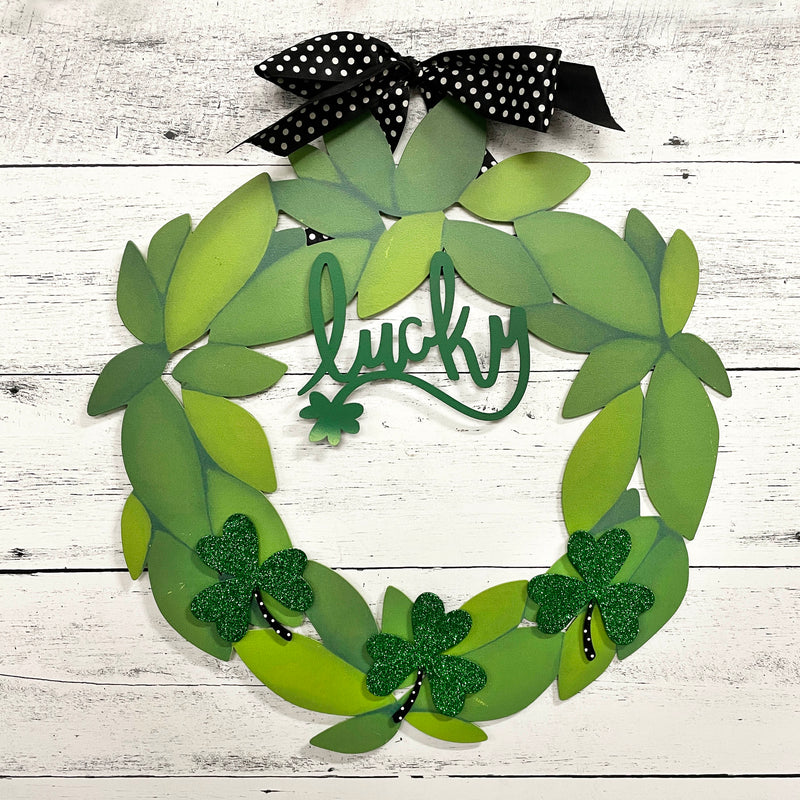 Load image into Gallery viewer, St. Patrick’s Day Magnets – Roeda Shamrock Mini Art Pop Glitter Set of 3