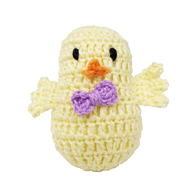 Load image into Gallery viewer, Easter Chick Ornaments Spring Décor - Set of 6 Handmade Crochet in Armenia
