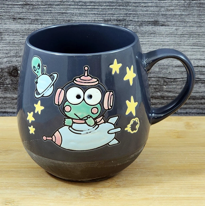 Load image into Gallery viewer, Hello Kitty Keroppi Space Mug Ceramic Holiday Coffee Tea Cup 21oz Blue Sky