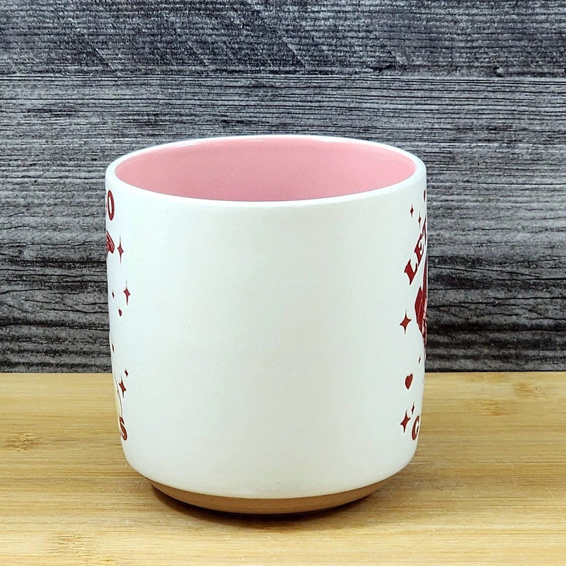 Load image into Gallery viewer, Country Western Coffee Mug Pink Southwest Cowgirl Ceramic Tea Cup Blue Sky 18oz