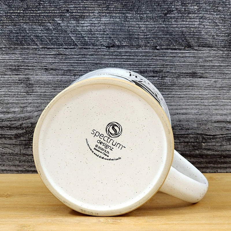 Load image into Gallery viewer, Garden Lover Coffee Mug Watering Can Humor White Tea Cup Ceramic Blue Sky 18oz