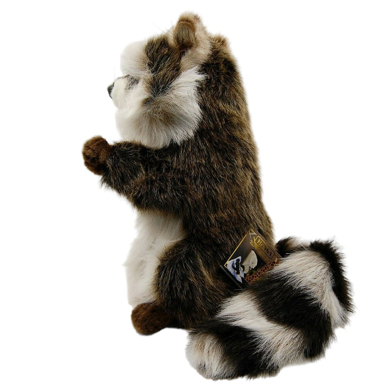 Load image into Gallery viewer, Raccoon Hand Puppet & Book Set Animal Educational Reading Imaginative Play Hansa