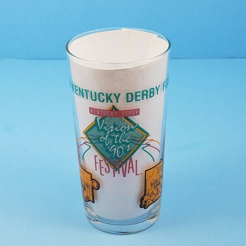 Load image into Gallery viewer, Kentucky Derby Festival 1991 Pegasus Mint Julep Beverage Drinking Glass 12 oz
