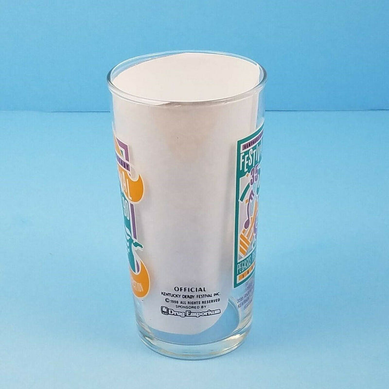 Load image into Gallery viewer, Kentucky Derby Festival 1990 Pegasus Mint Julep Beverage Drinking Glass 12 oz