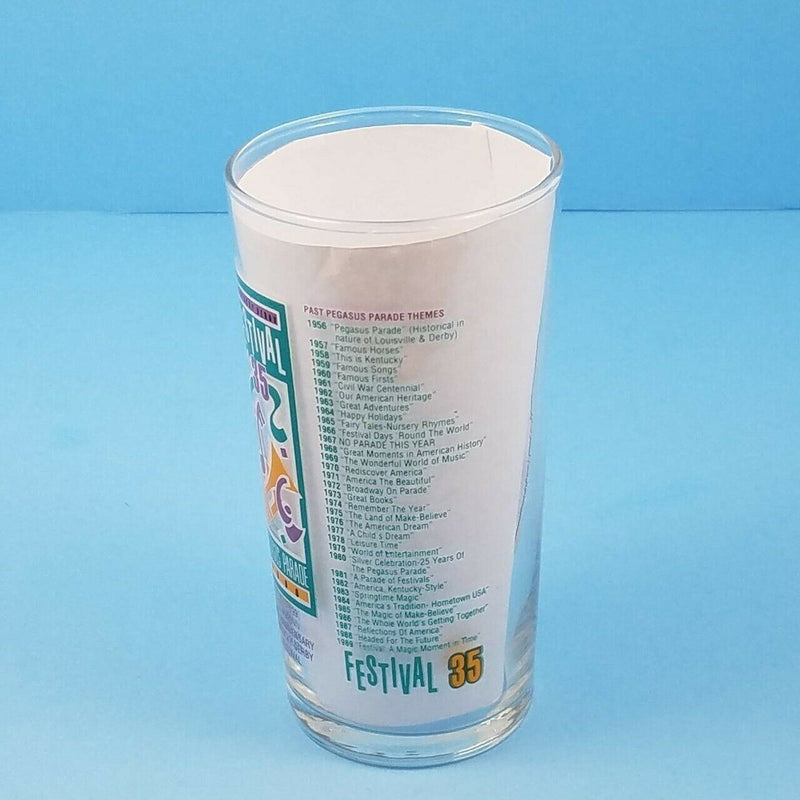 Load image into Gallery viewer, Kentucky Derby Festival 1990 Pegasus Mint Julep Beverage Drinking Glass 12 oz