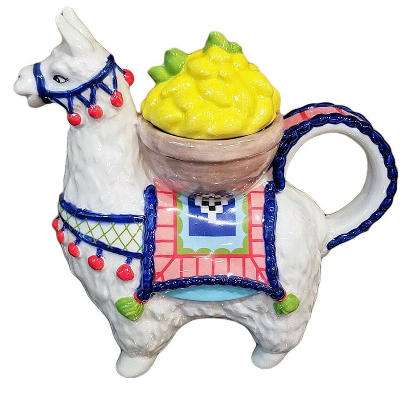 Load image into Gallery viewer, Lemon Llama Teapot Unique Collectible Decorative Kitchen Home Art Decor Goldminc