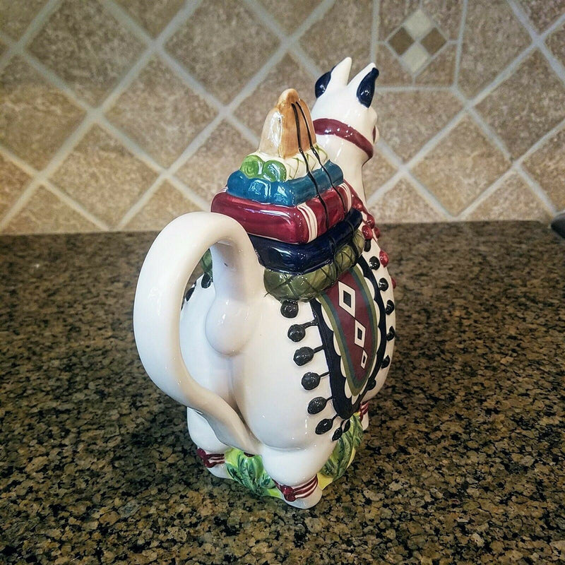 Load image into Gallery viewer, Llama Teapot Unique Decorative and Ceramic Kitchen Home Décor Blue Sky Goldminic
