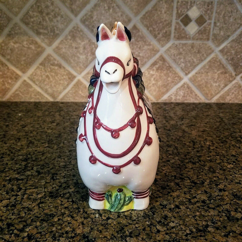 Load image into Gallery viewer, Llama Teapot Unique Decorative and Ceramic Kitchen Home Décor Blue Sky Goldminic