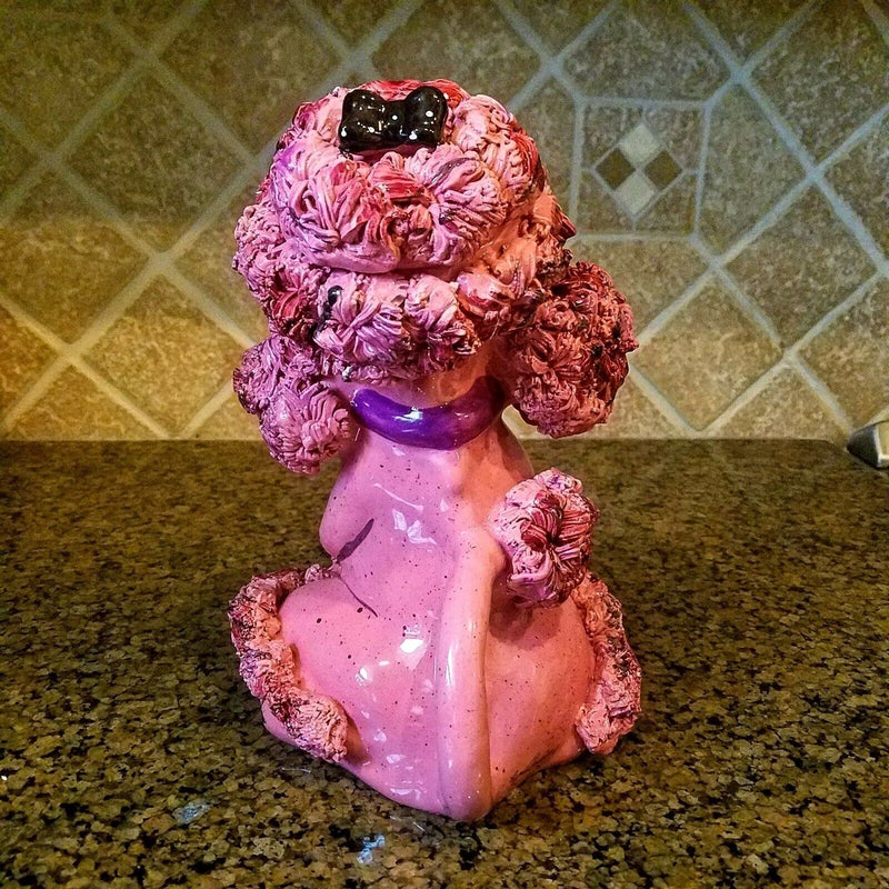 Load image into Gallery viewer, Pink Poodle Dog Unique Teapot Kitchen Home Decorative Collectible Goldminc Décor