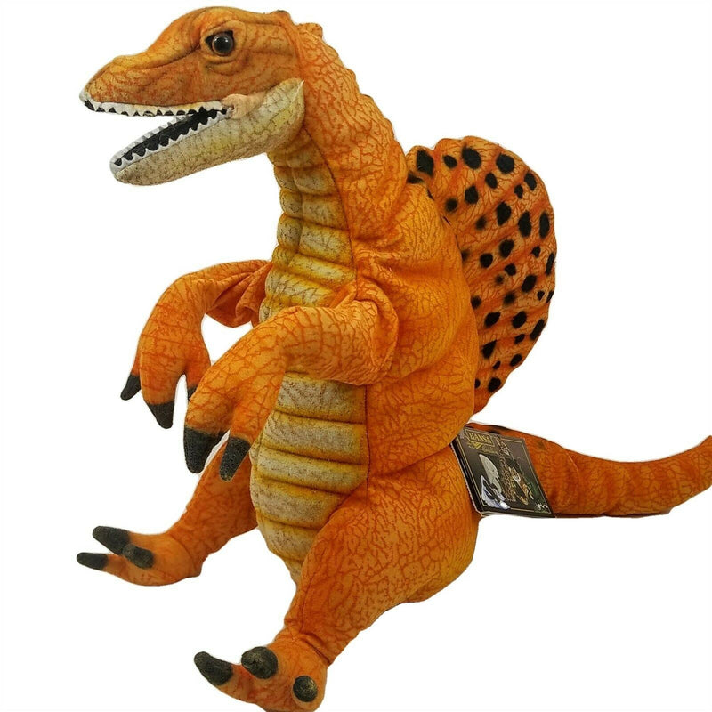 Load image into Gallery viewer, Spinosaurus Dinosaur Hand Puppet Full Body Doll Hansa Real Looking Learning Toy