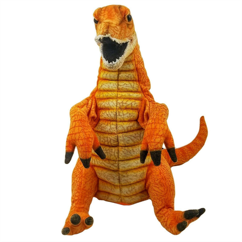 Load image into Gallery viewer, Spinosaurus Dinosaur Hand Puppet Full Body Doll Hansa Real Looking Learning Toy