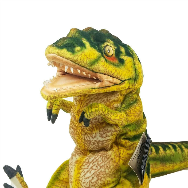 Load image into Gallery viewer, T Rex Dinosaur Hand Puppet Full Body Doll Hansa Real Looking Animal Learning Toy