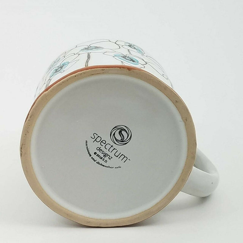 Load image into Gallery viewer, Poppy Flower Coffee Mug Soup Cup Succulent Plant Holder 17oz (503ml)