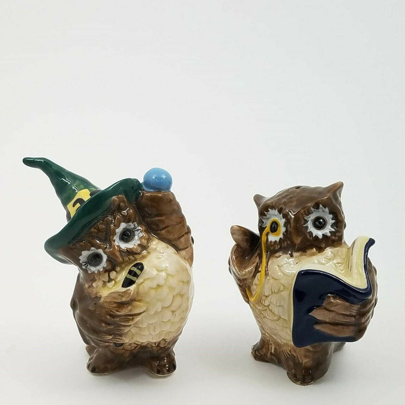Load image into Gallery viewer, Salt Pepper Shaker Set Owl Collectible Decorative Kitchen Home Décor Goldminc