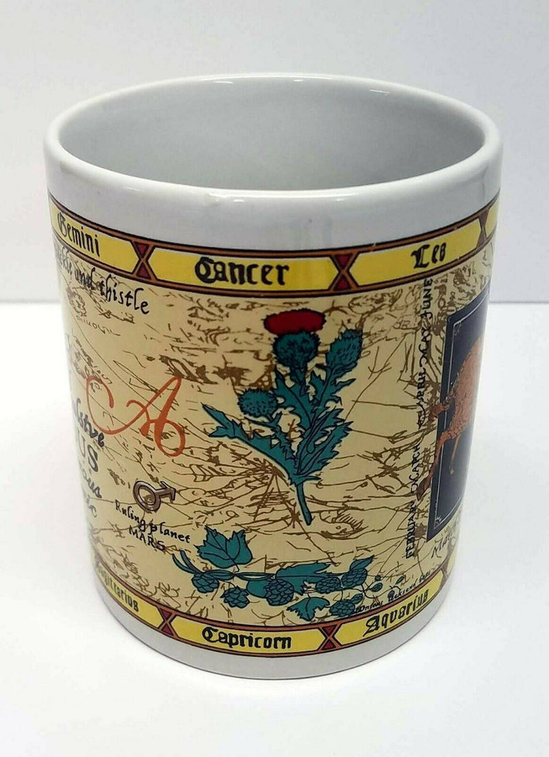 Load image into Gallery viewer, Aries The Lamb Astrology Mug Zodiac Horoscope Coffee Cup Double Sided Ceramic