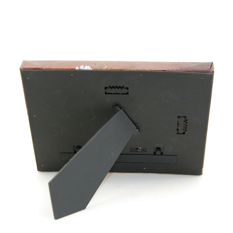 Load image into Gallery viewer, Daisies in Vase and Candles LED Light Up Lighted Canvas Wall or Tabletop Picture